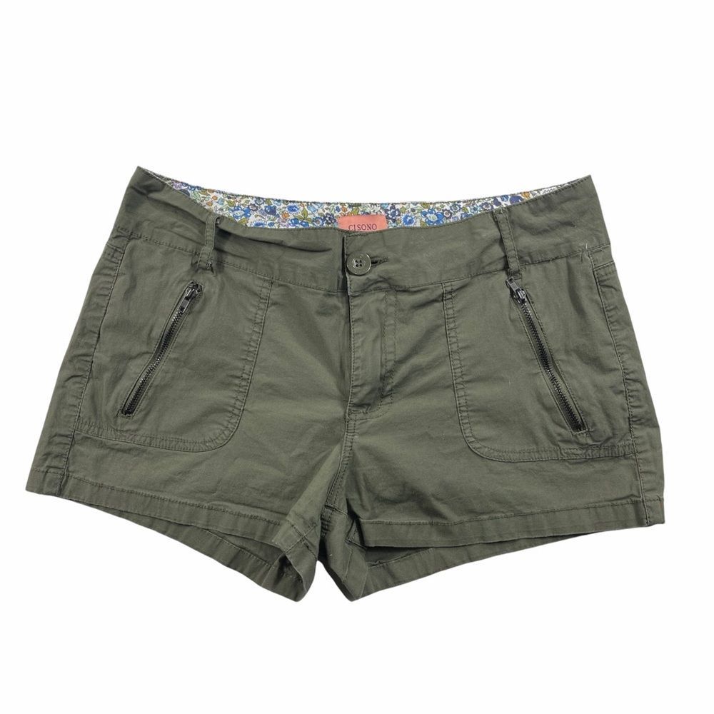 Cisono Army Green Shorts